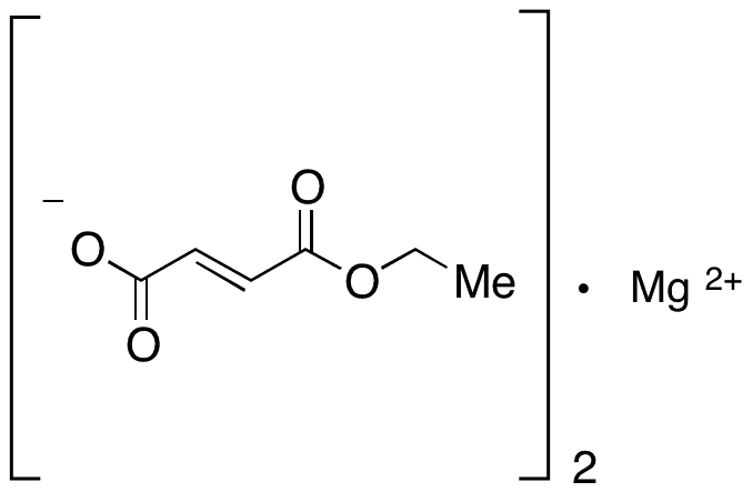 Fumaric Acid Monoethyl Ester Magnesium Salt (2:1) - Chemical structure and product image