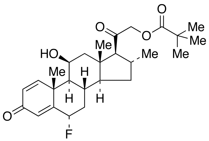 Fluocortolone Pivalate - Chemical structure and product image