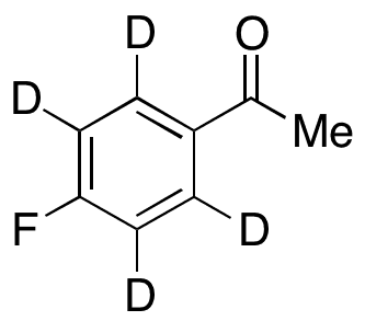 4-Fluoroacetophenone-d4 - Chemical structure and product image