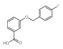 3-(4-Fluoro-benzyloxy)-benzoic acid - Chemical structure and product image