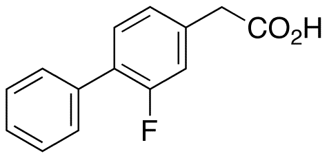 (2-Fluoro-4-biphenyl)acetic Acid - Chemical structure and product image