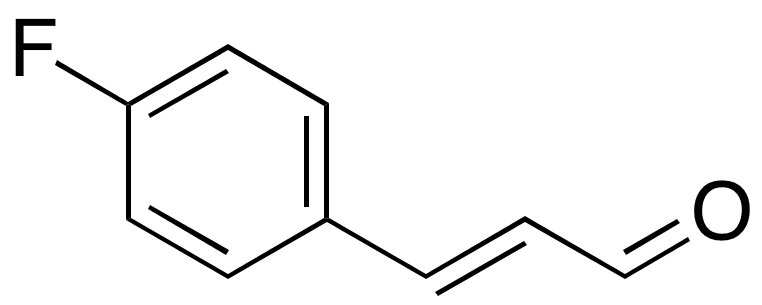 trans-4-Fluorocinnamaldehyde - Chemical structure and product image