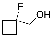 1-Fluorocyclobutanemethanol - Chemical structure and product image