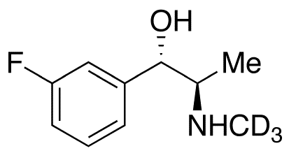 3-Fluoroephedrine - Chemical structure and product image