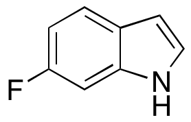 6-Fluoroindole - Chemical structure and product image