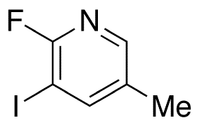 2-Fluoro-3-iodo-5-methylpyridine - Chemical structure and product image