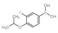 3-Fluoro-4-isopropoxyphenylboronic acid - Chemical structure and product image