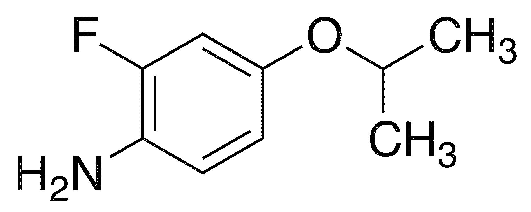 2-Fluoro-4-isopropoxyaniline - Chemical structure and product image