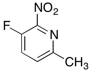3-Fluoro-6-methyl-2-nitropyridine - Chemical structure and product image