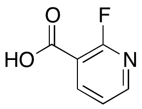 2-Fluoronicotinic Acid - Chemical structure and product image