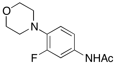 N-(3-Fluoro-4-morpholinophenyl)acetamide - Chemical structure and product image