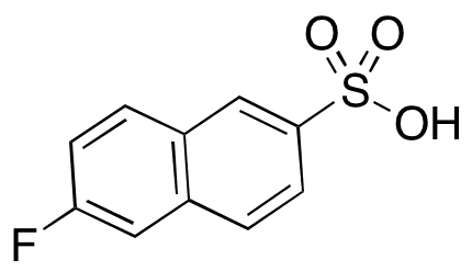 6-Fluoronaphthalene-2-sulfonic Acid - Chemical structure and product image