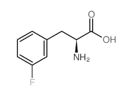 3-Fluoro-L-phenylalanine - Chemical structure and product image