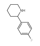 2-(4-Fluorophenyl)piperidine - Chemical structure and product image