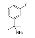 2-(3-Fluorophenyl)propan-2-amine - Chemical structure and product image