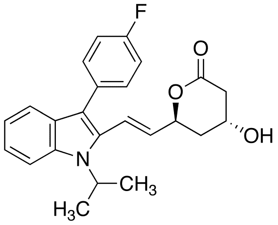 Fluvastatin Lactone - Chemical structure and product image