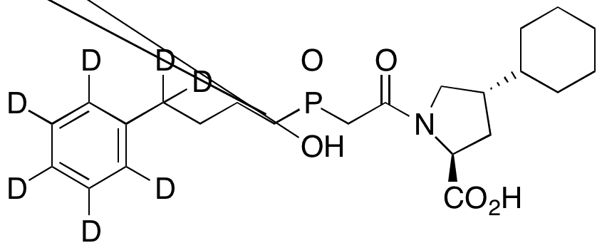Fosinoprilat-d7 - Chemical structure and product image