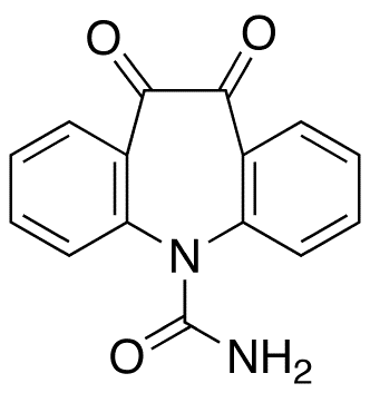 11-Keto Oxcarbazepine - Chemical structure and product image