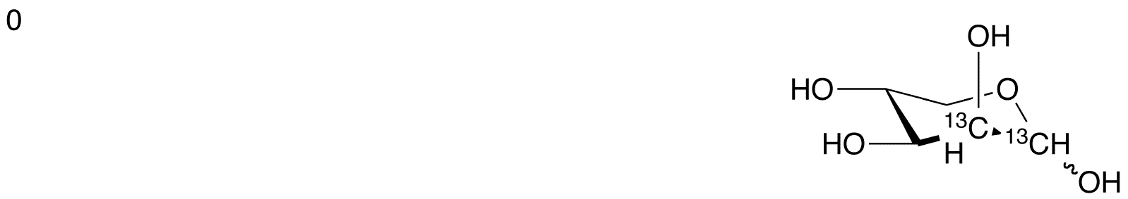 D-Lyxose-1,2-13C2 - Chemical structure and product image