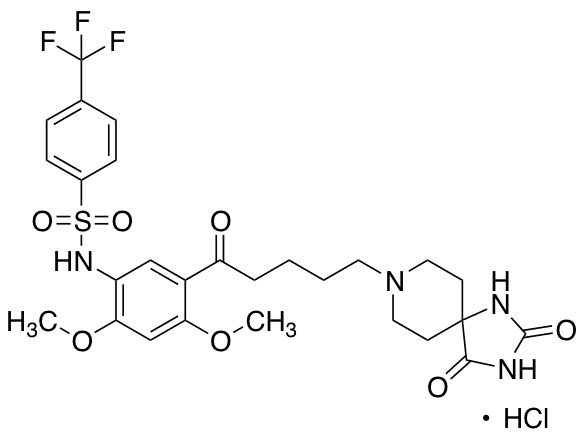 Quercetol 3-Glucoside 7-Rhamnoside - Chemical structure and product image